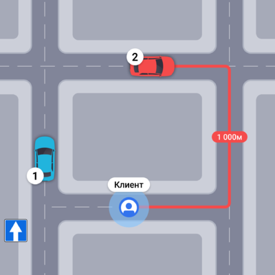 Расстояние от экипажа №2 до точки подачи по проложенному маршруту.png